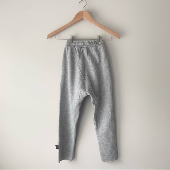 Nununu Raw Sweatpants Heather Grey - Picture 7 of 8